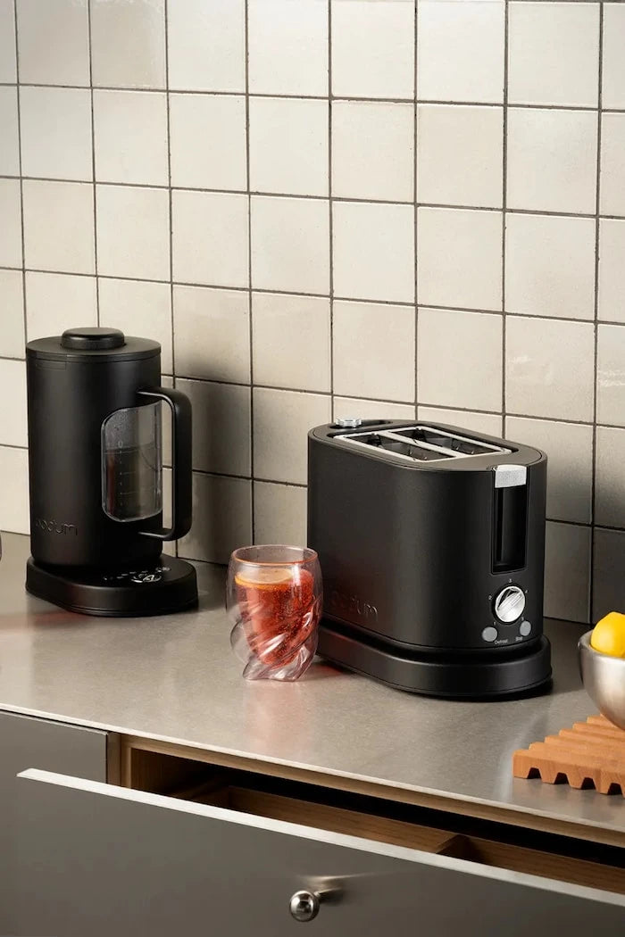 Bodum elektrikli paslanmaz çelik tost makinesi 12,5 x 20,6 x 22 cm