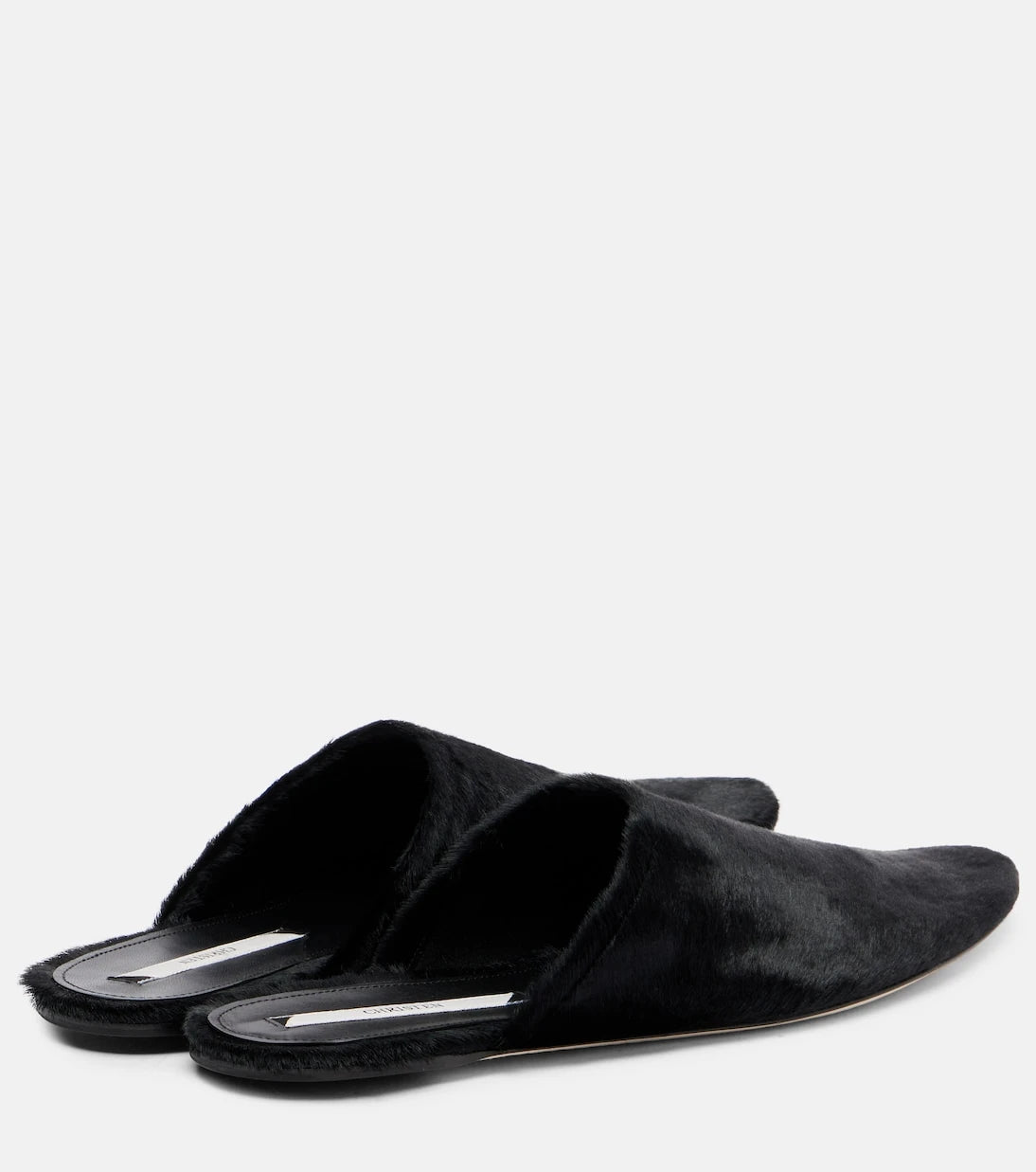 Christen - Elipse calf hair mules