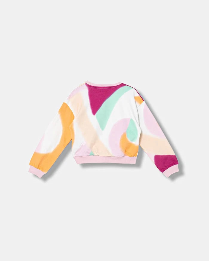 Çocuk Pamuklu Sweatshirt Guess