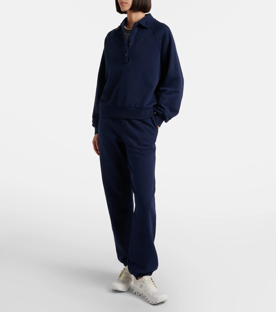 The Upside - Elle cotton jersey polo sweater