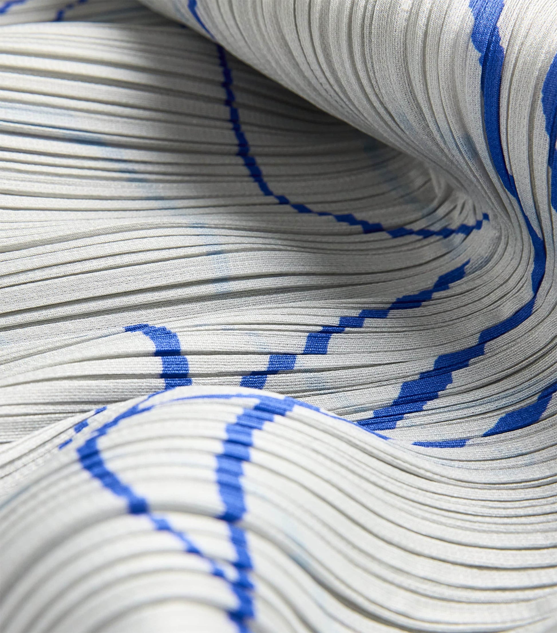 Printed Pause Midi Skirt GREY