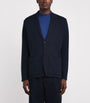 John Smedley Navy Merino Wool Autry Jacket