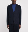 John Smedley Navy Merino Wool Autry Jacket