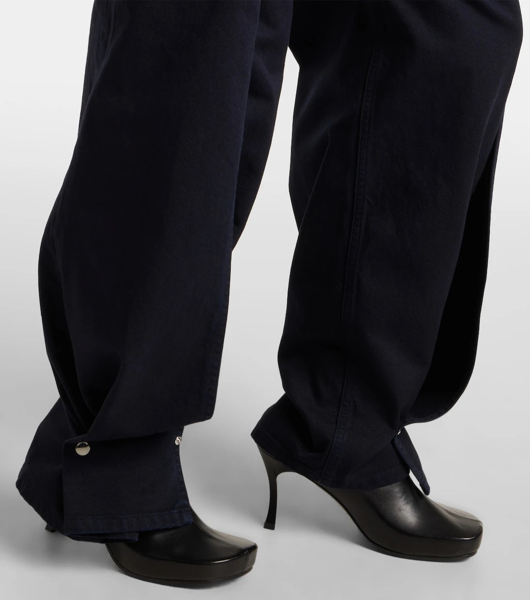 Jean Paul Gaultier - Low-rise wide-leg jeans