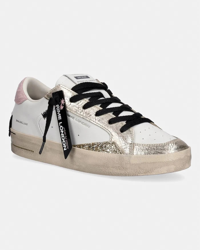 Crime London SK8 DELUXE kadın deri sneaker