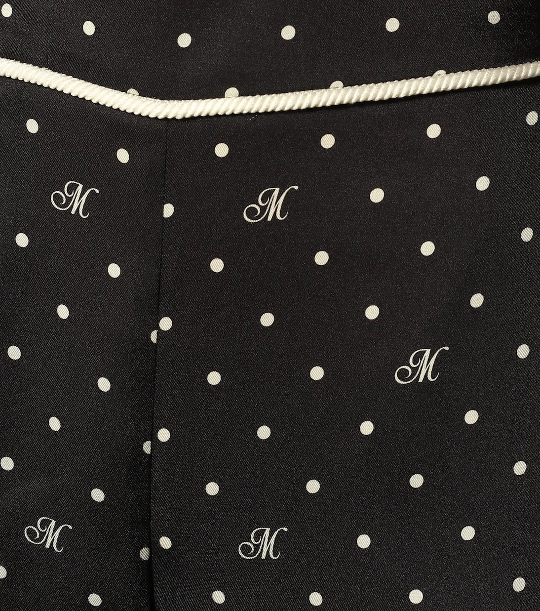 Monse - High-rise polka-dot stretch wool pants
