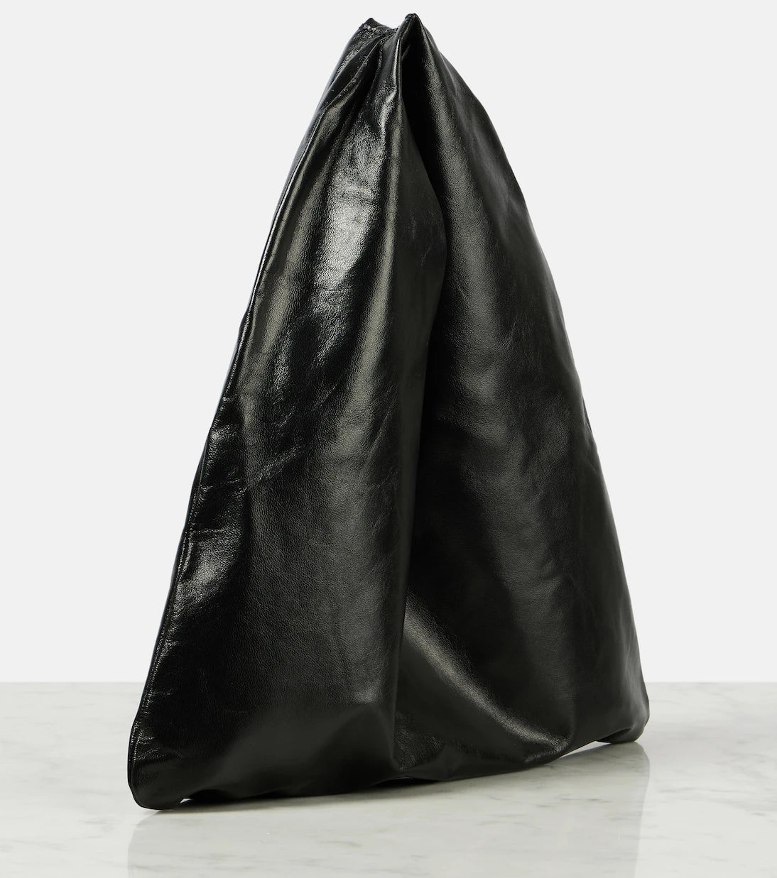The Row - Bindle Small leather tote bag