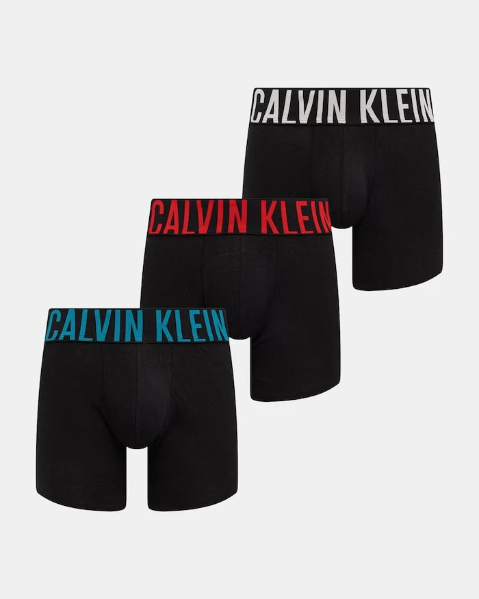 Calvin Klein Underwear erkek pamuklu dar boxer 3'lü paket