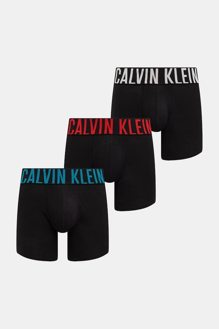Calvin Klein Underwear erkek pamuklu dar boxer 3'lü paket