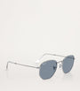 Ray-Ban Silver Steel 0RB3548N Sunglasses