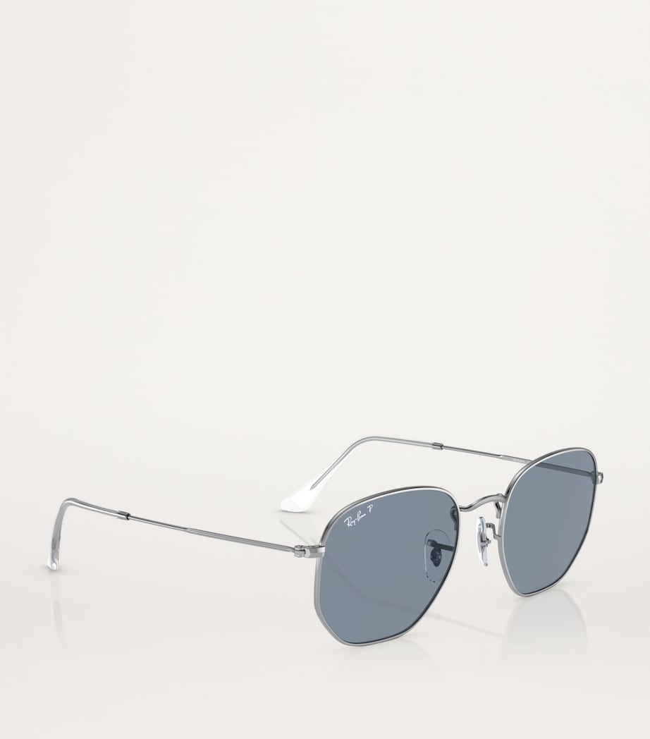 Ray-Ban Silver Steel 0RB3548N Sunglasses