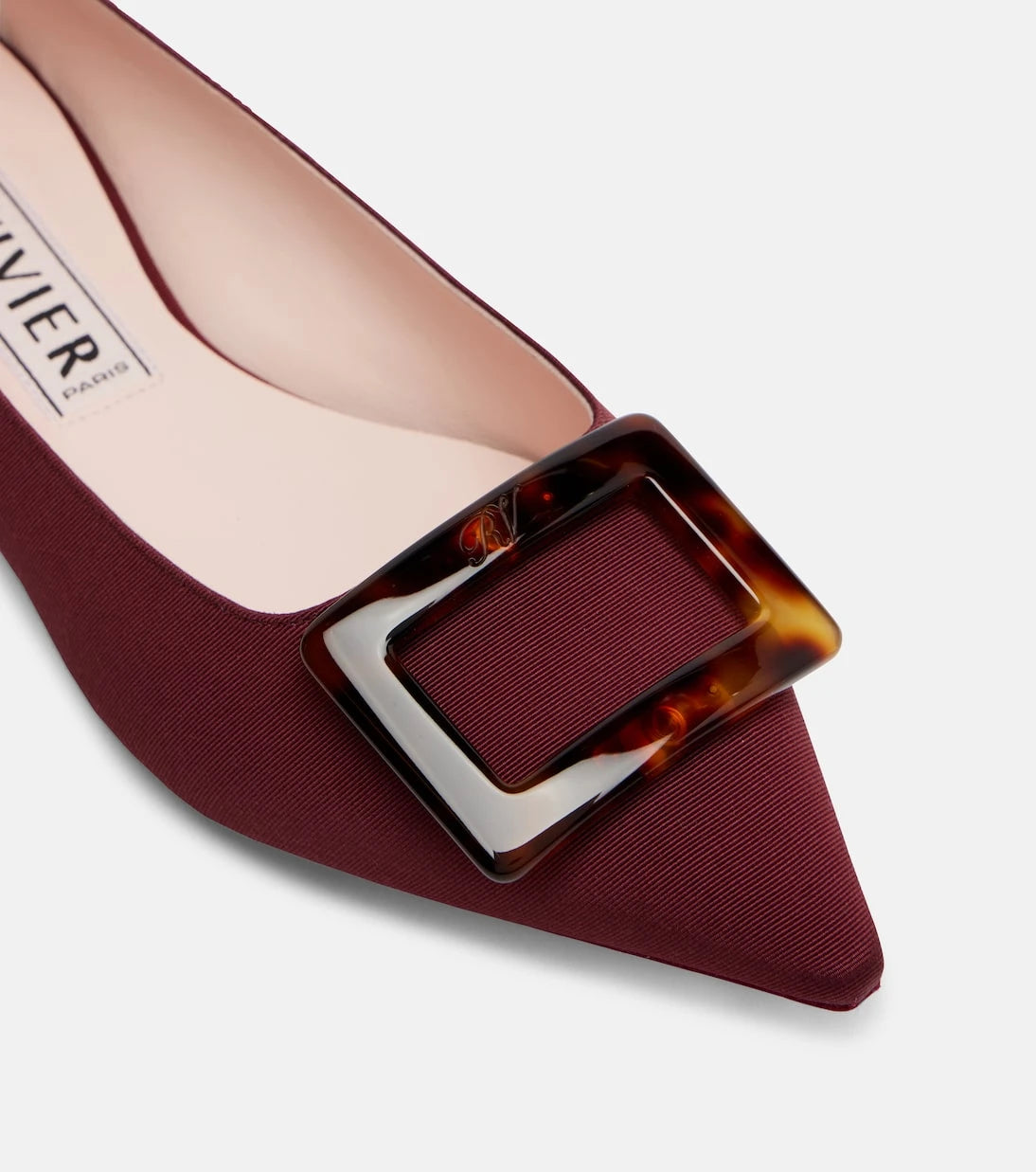Roger Vivier - Gommettine grosgrain ballet flats