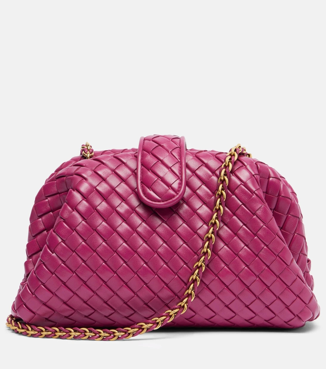 Bottega Veneta - Lauren 1980 Small leather clutch