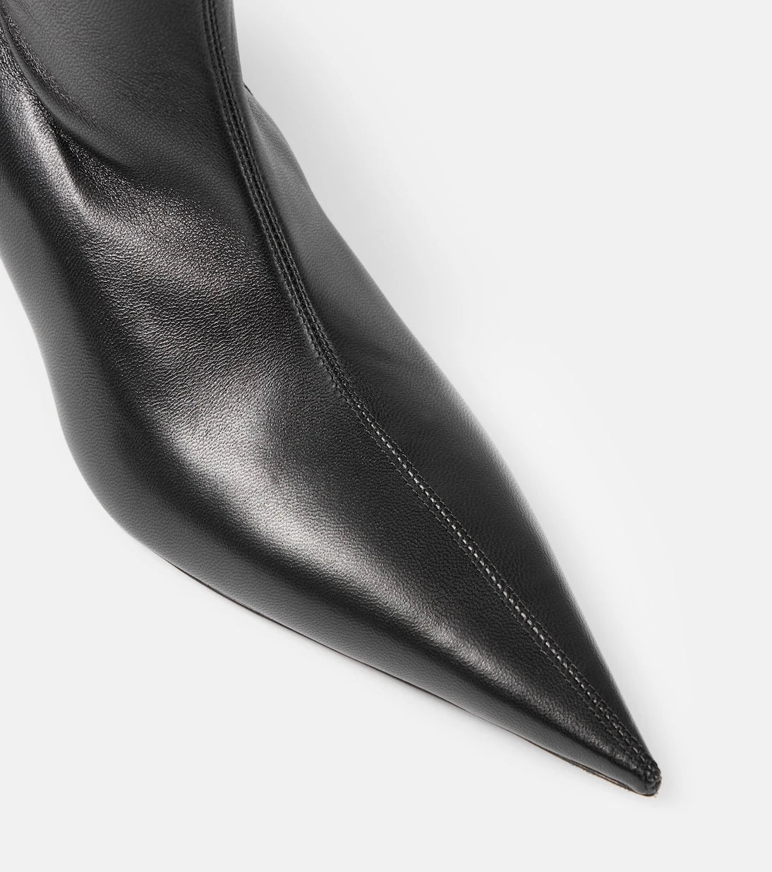 Balenciaga - Avenue leather over-the-knee boots