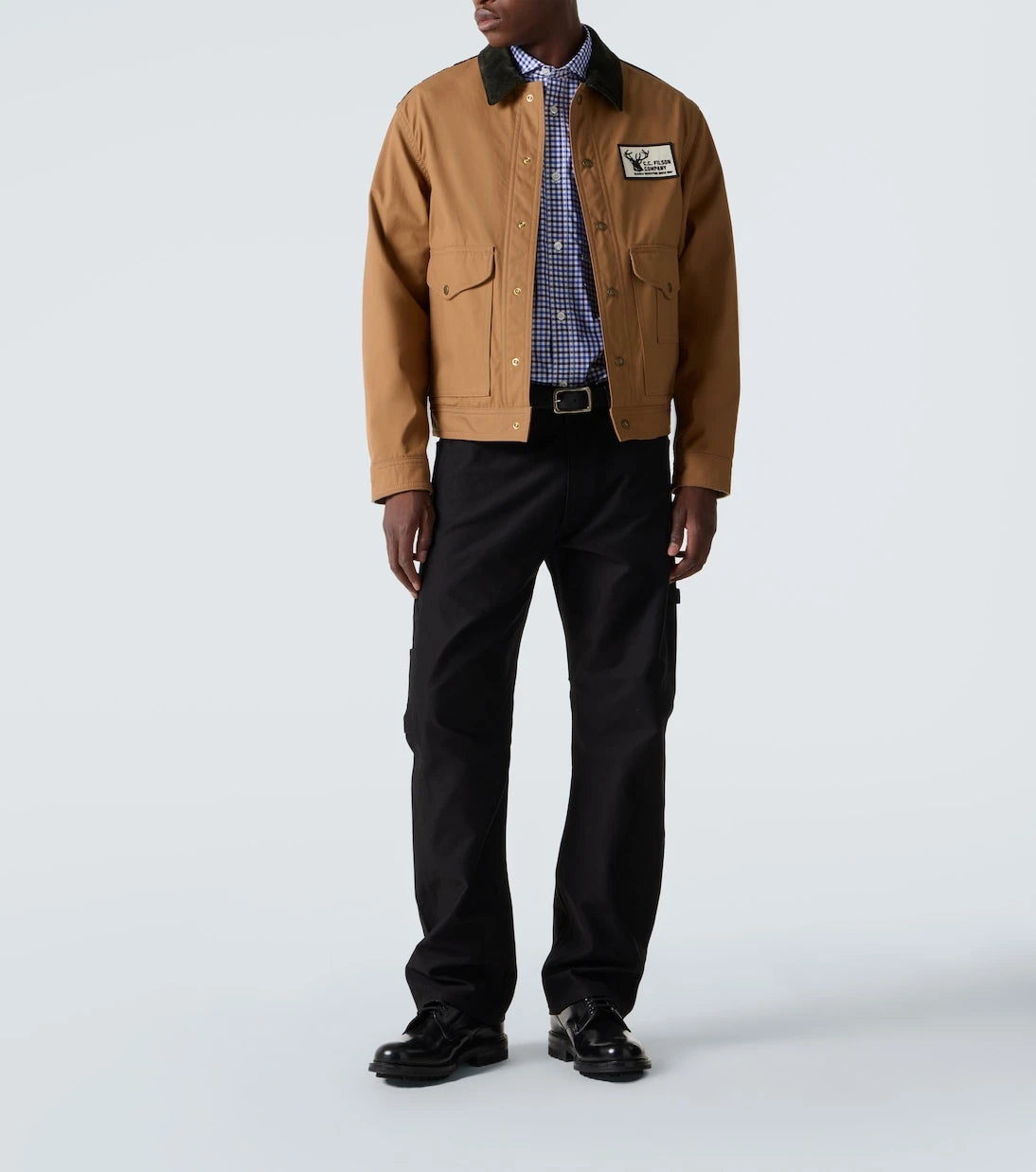 Junya Watanabe - Checked cotton shirt