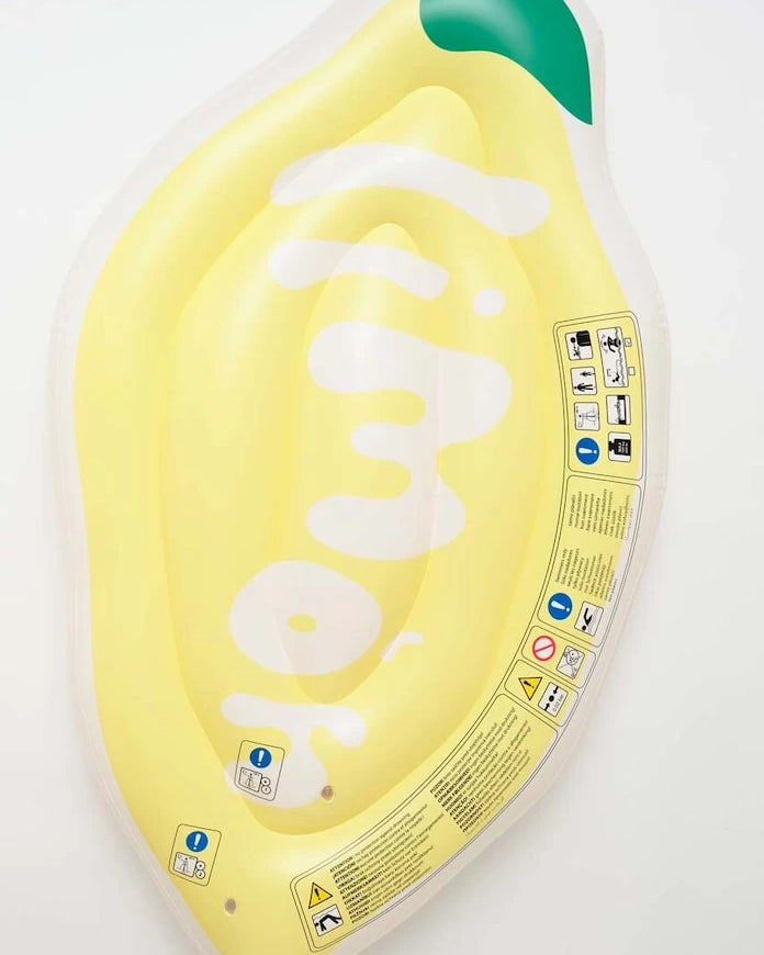 SunnyLife Limon Butter Şişme Yüzme Şiltesi