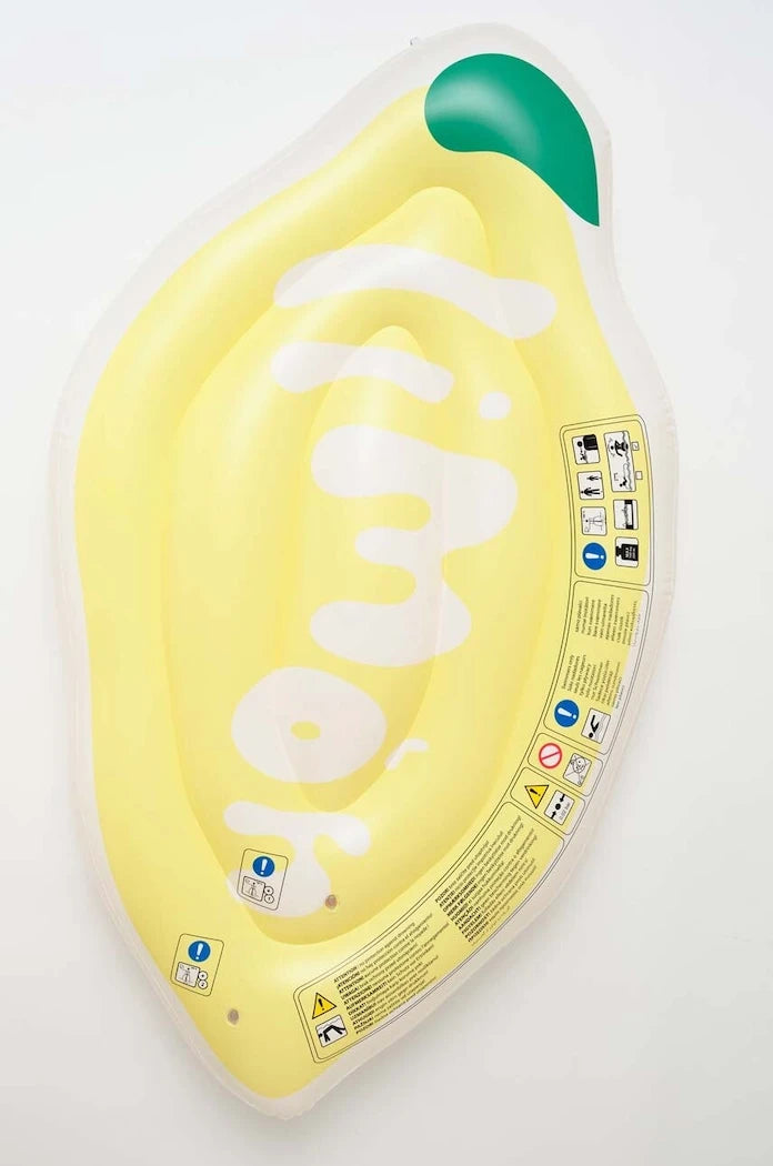 SunnyLife Limon Butter Şişme Yüzme Şiltesi