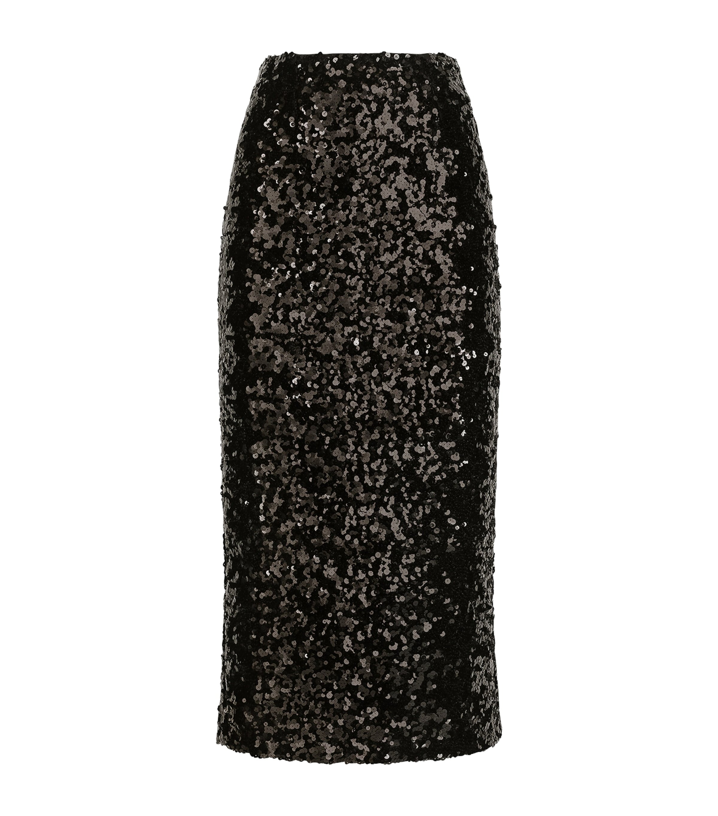 Dolce & Gabbana Multi Sequinned Midi Pencil Skirt