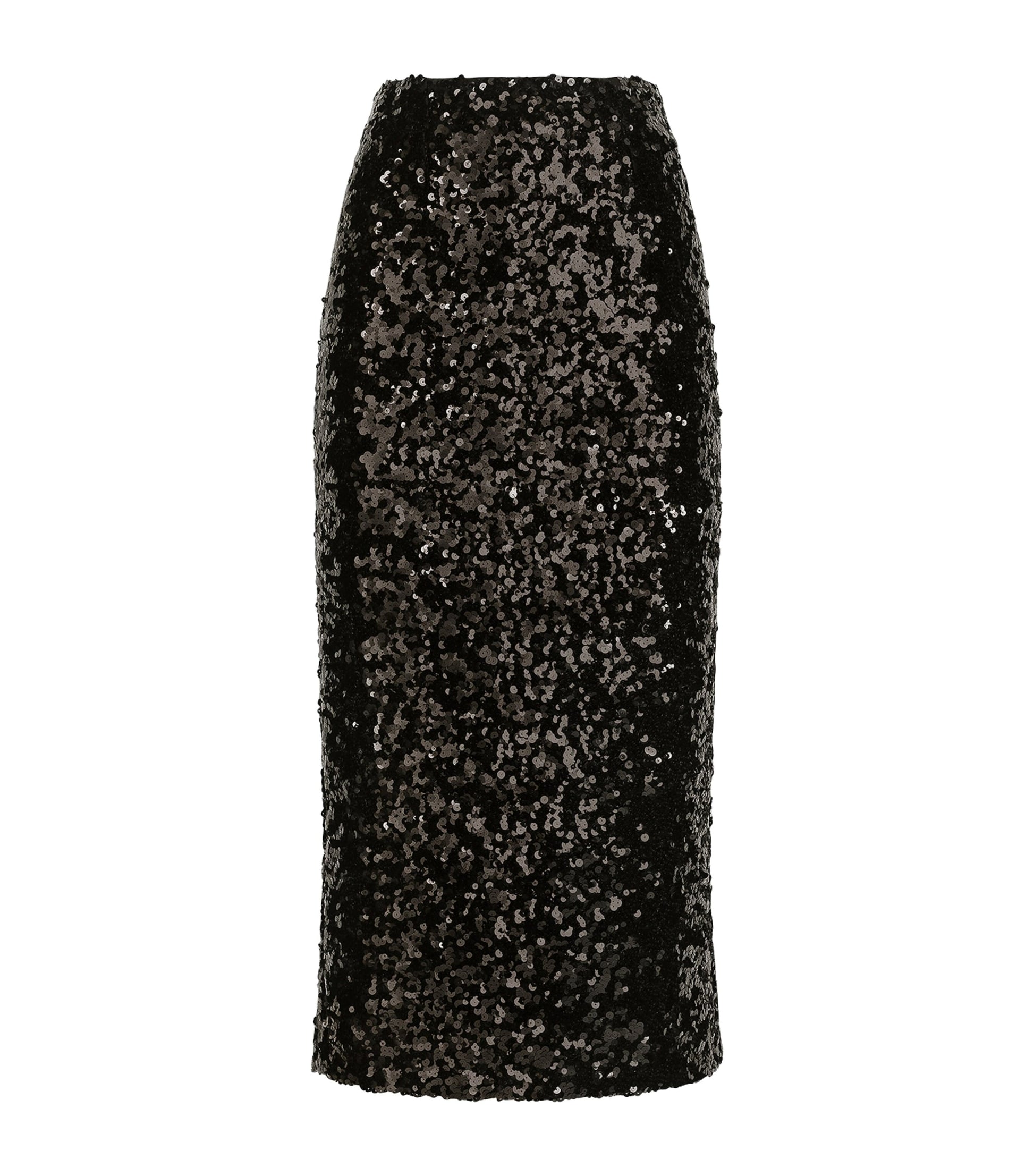 Dolce & Gabbana Multi Sequinned Midi Pencil Skirt
