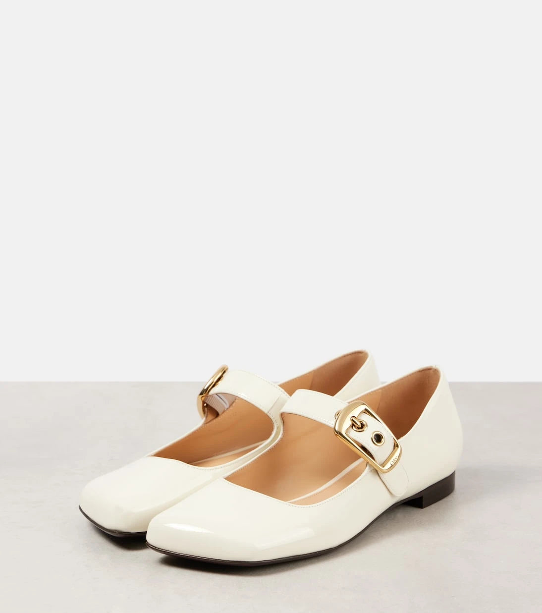 Chloé - Polly deri Mary Jane babetler