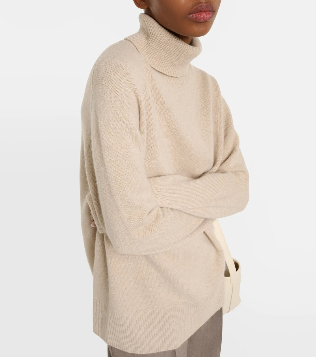 The Row - Stepny wool and cashmere turtleneck sweater