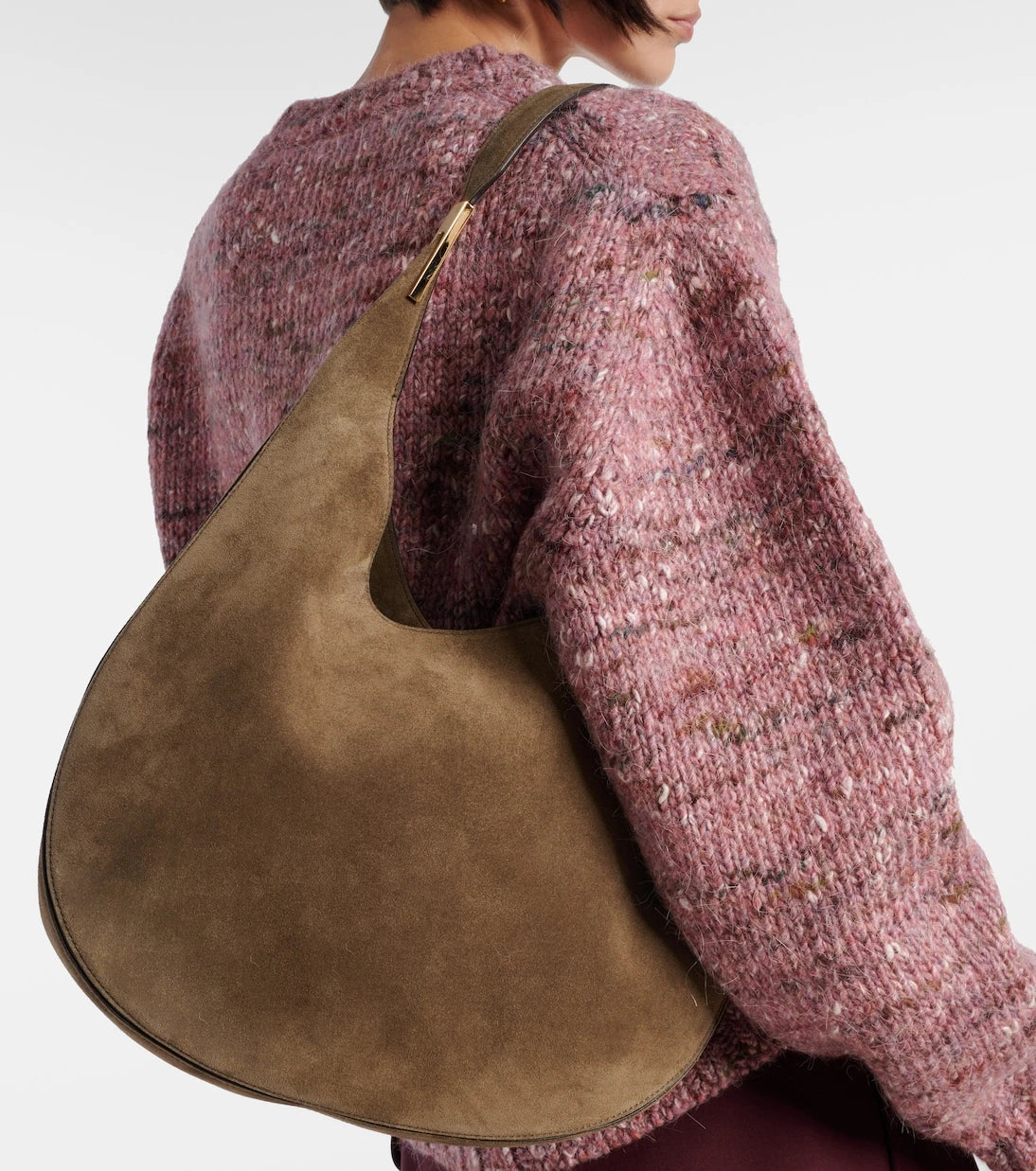 Savette - Florence Medium suede shoulder bag