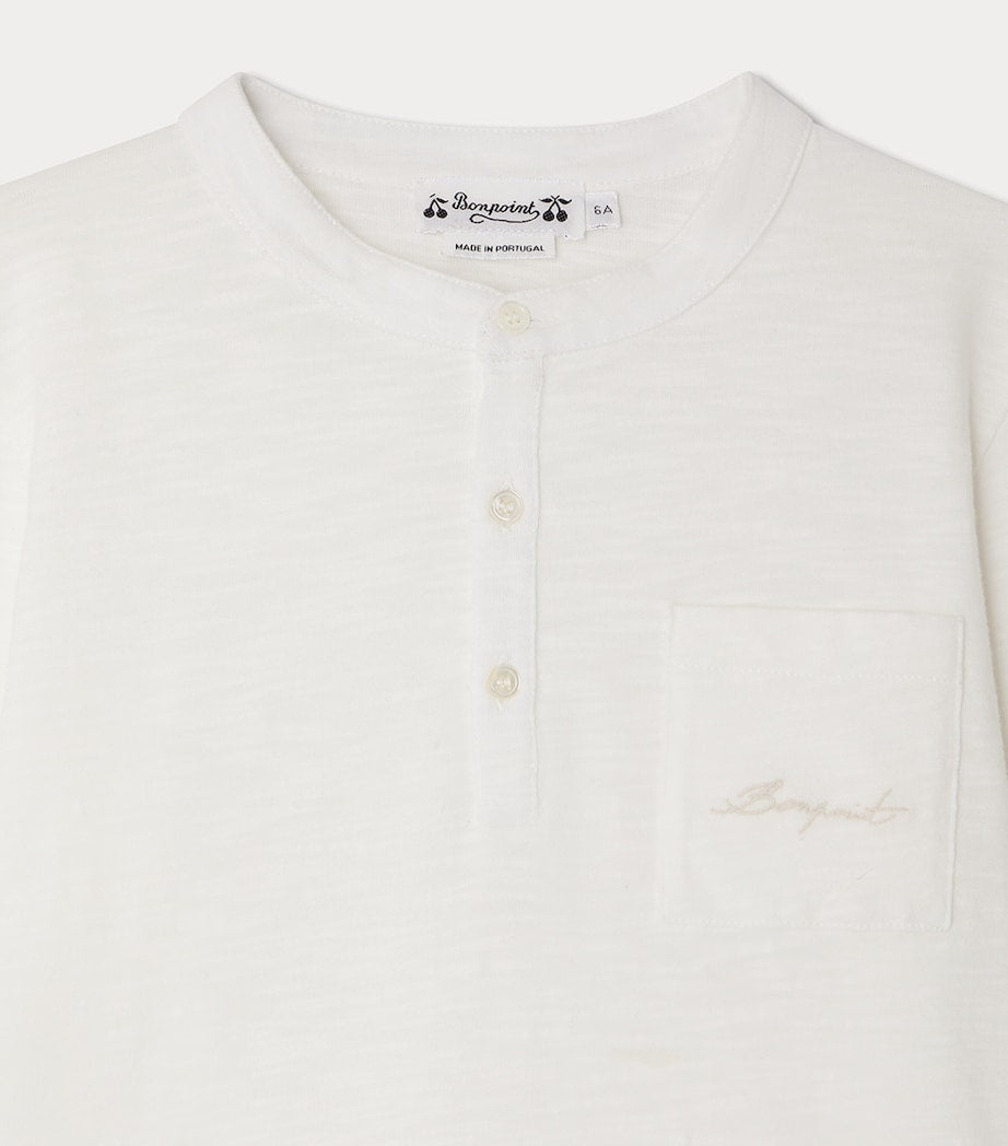 Organic Cotton Jartiste Henley Top (10-14 Years)