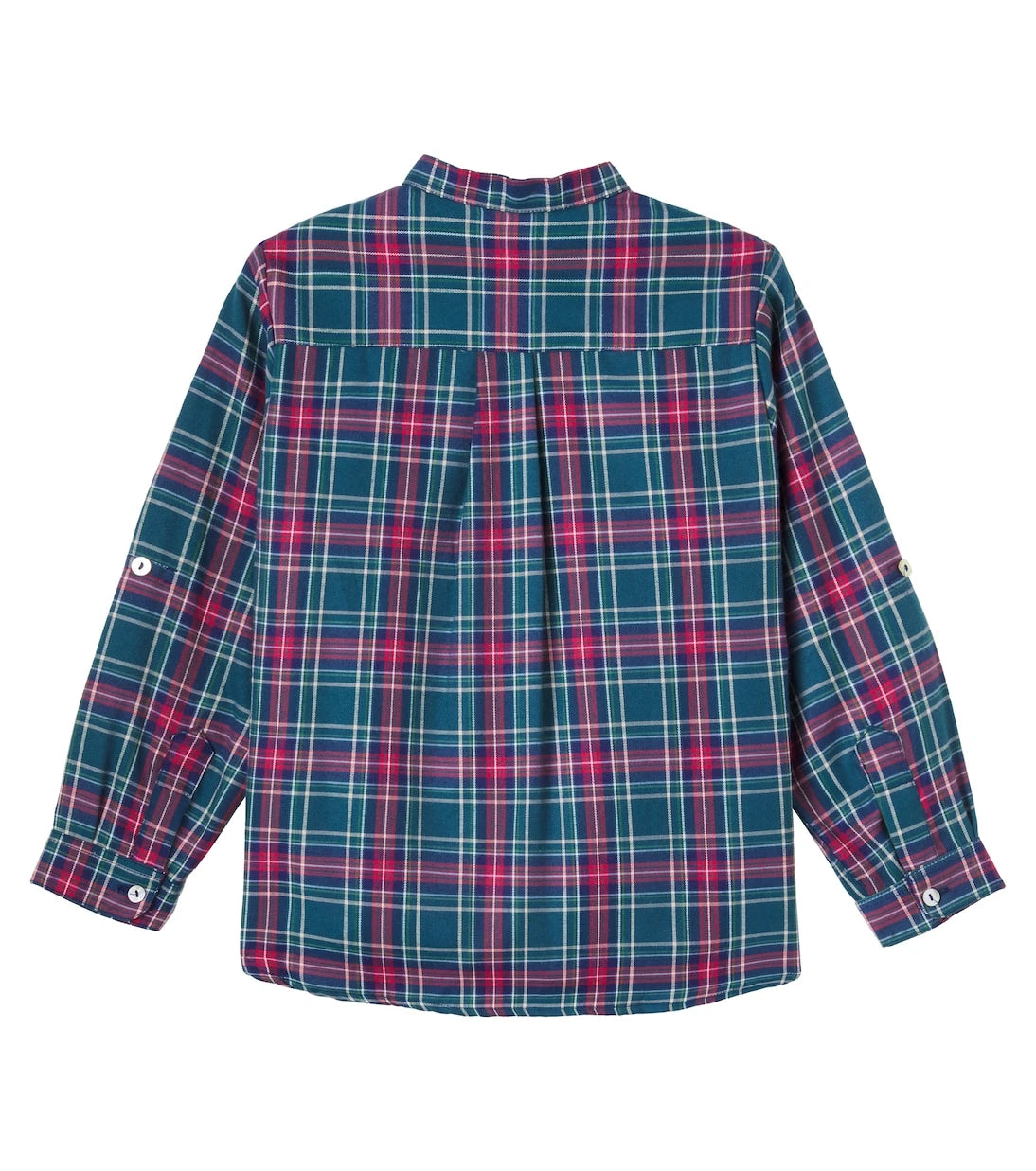 La Coqueta - Mateo tartan cotton-blend shirt