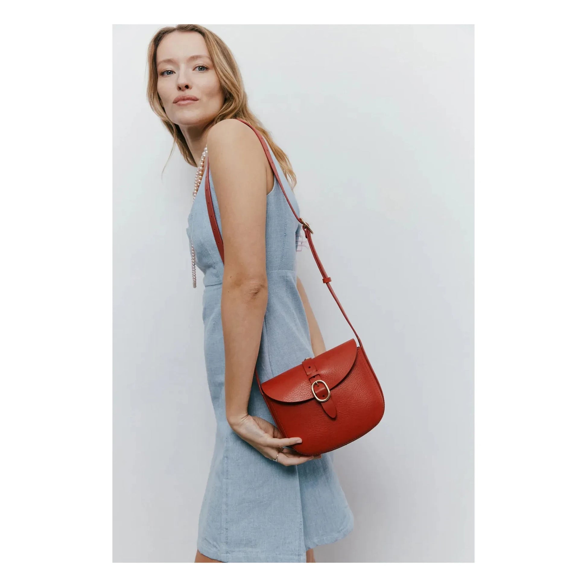 herbert frère soeur - Le Sab June Holly Bag Leather | Red