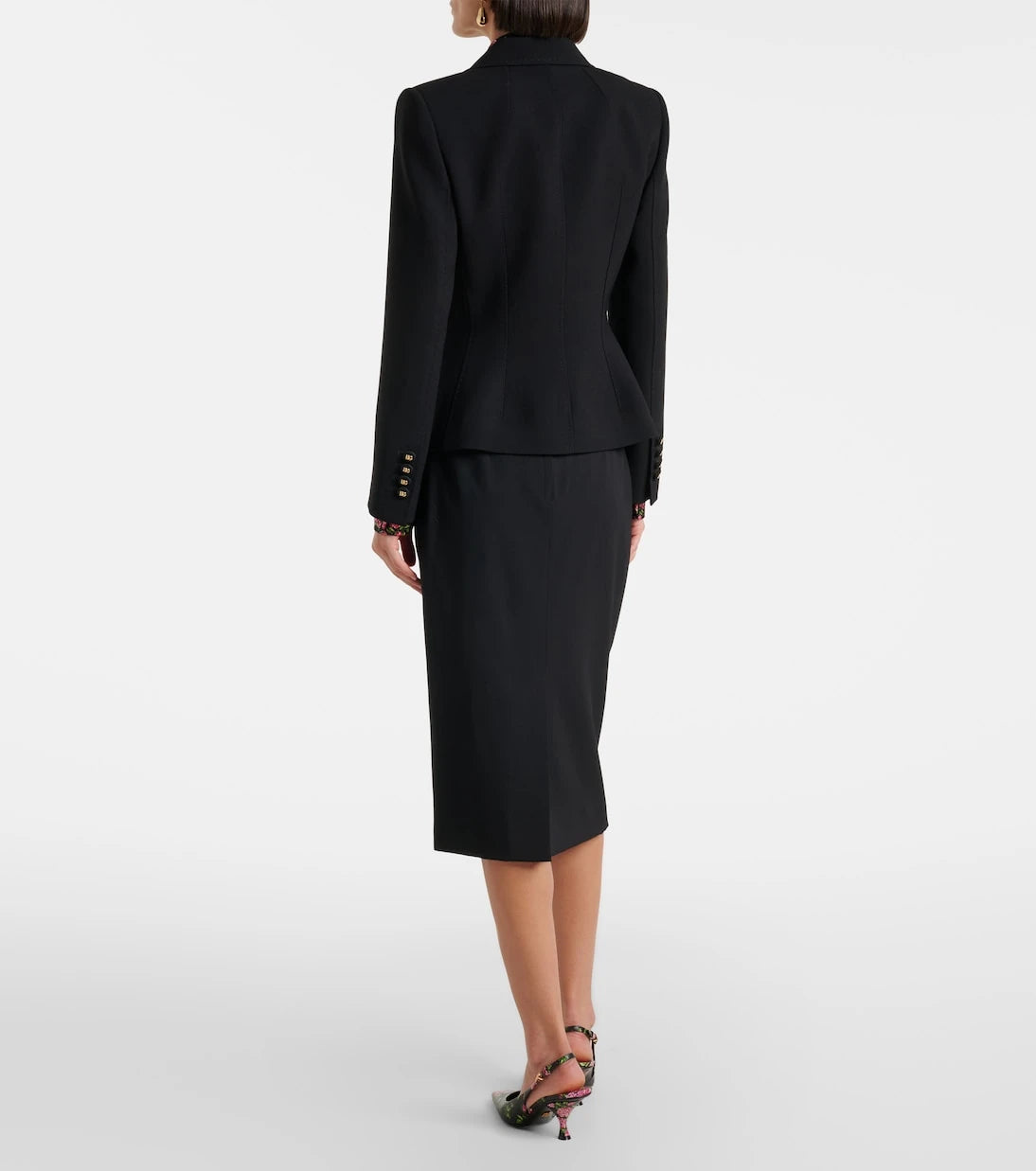 Dolce&Gabbana - Wool-blend pencil skirt