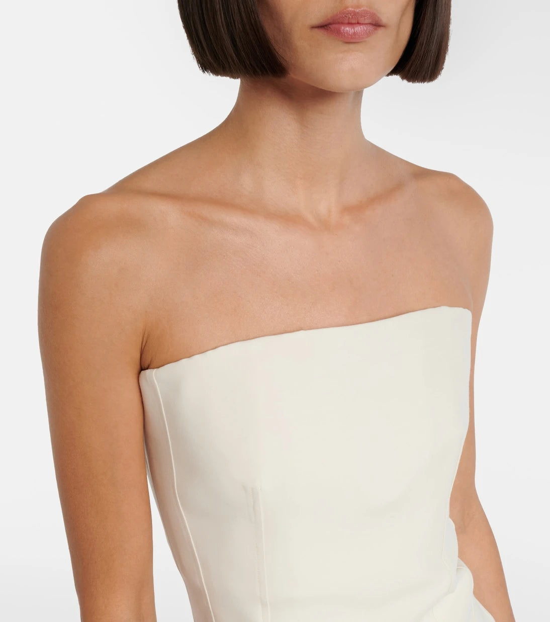 Toteme - Wool and silk crêpe top