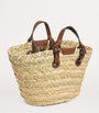 Anya Hindmarch Beige Small Paper Eyes Basket Bag