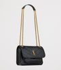 Saint Laurent Black Mini Niki Shoulder Bag