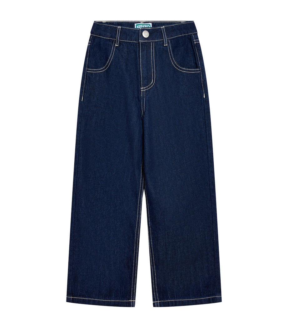 Kenzo Kids Embroidered Galaxy Jeans (3-14 Years)