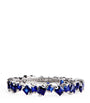 White Gold and Sapphire La Fantasie Cosmic Eternity Ring