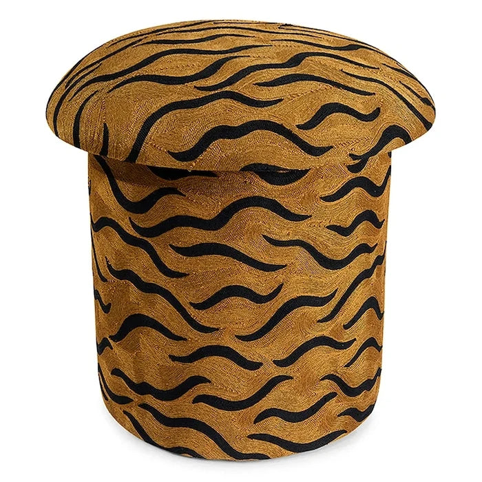 Пуф Doing Goods Maya Tiger Embroidered