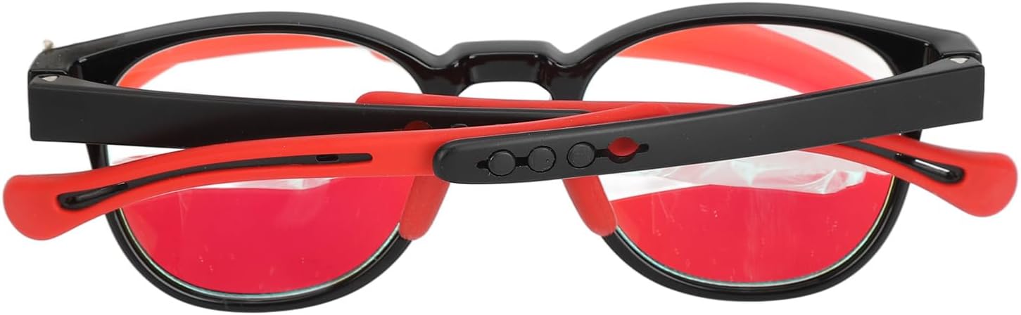 ColorsU - Kids Indoor Deutan Colour Blind Glasses Red