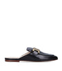 Tod's Black Leather Slippers