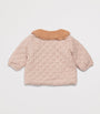 Cotton Sherpa-Trim Astrid Jacket (6-36 Months)