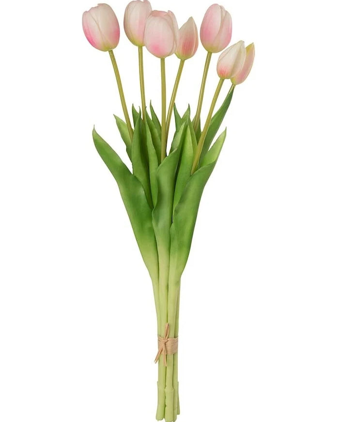 Изкуствени цветя J-Line Bouquet Tulips (7 броя)