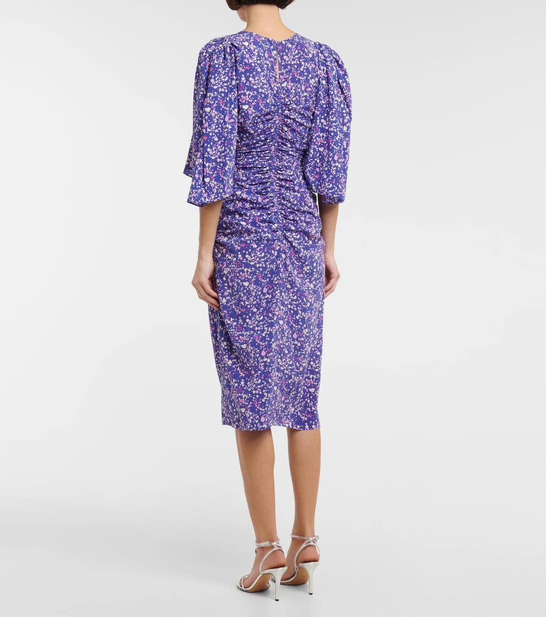 Isabel Marant - Lurner silk-blend midi dress