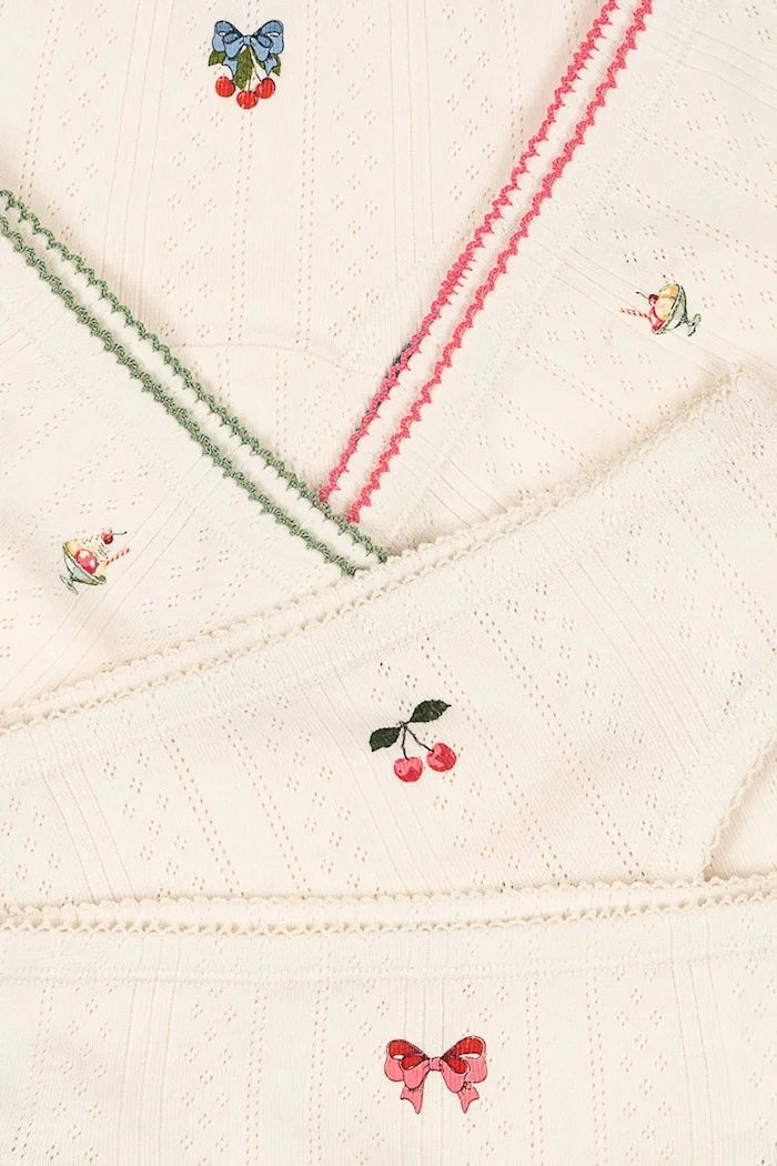 Konges Sløjd MINNA GIRL UNDERPANTS GOTS Çocuk Pamuklu Külot (5 Adet)