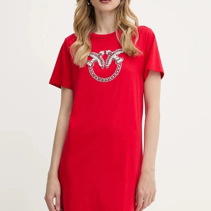 Памучна рокля Pinko Answear Exclusive