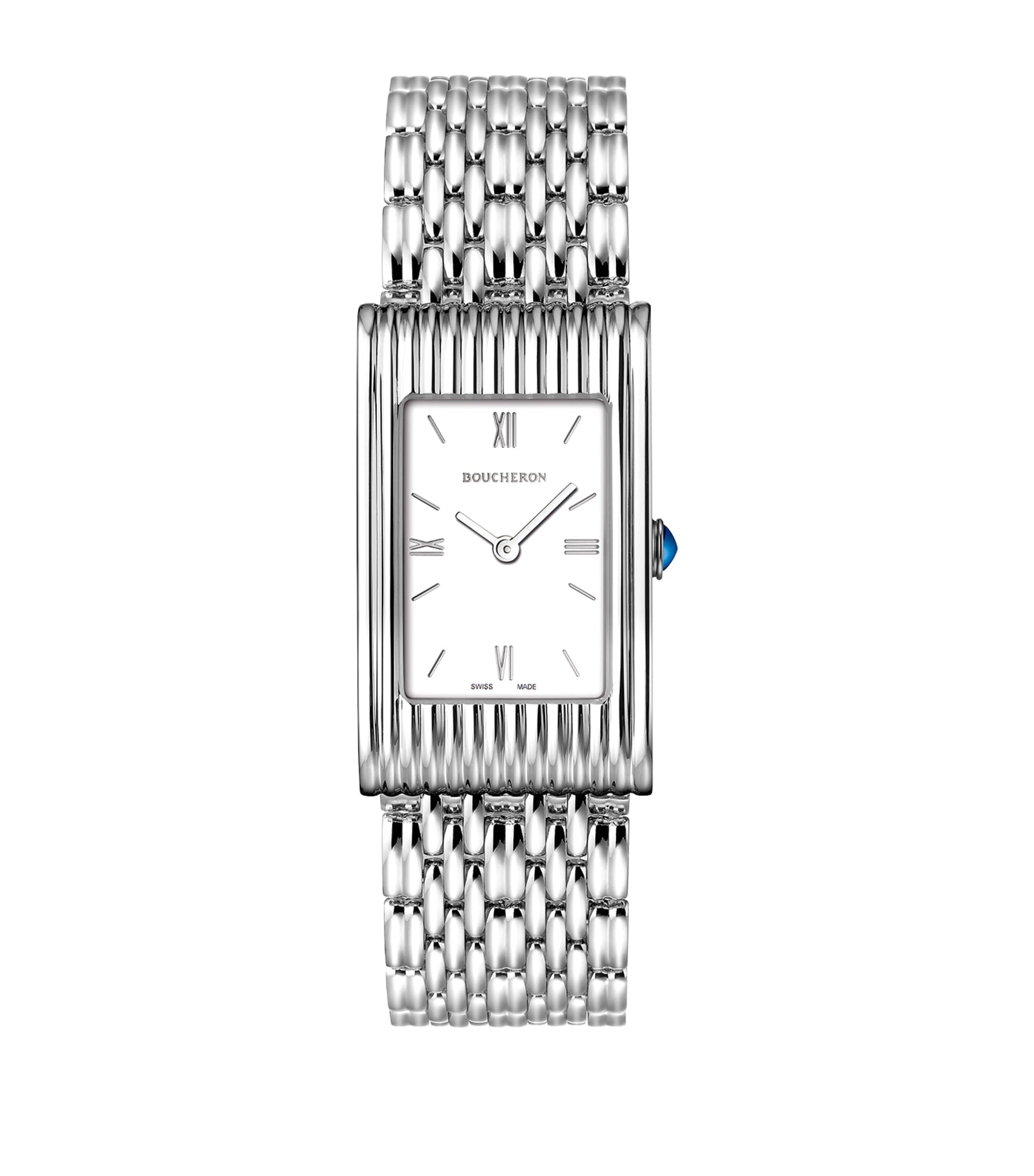 Boucheron Stainless Steel Medium Reflet Watch 21mm