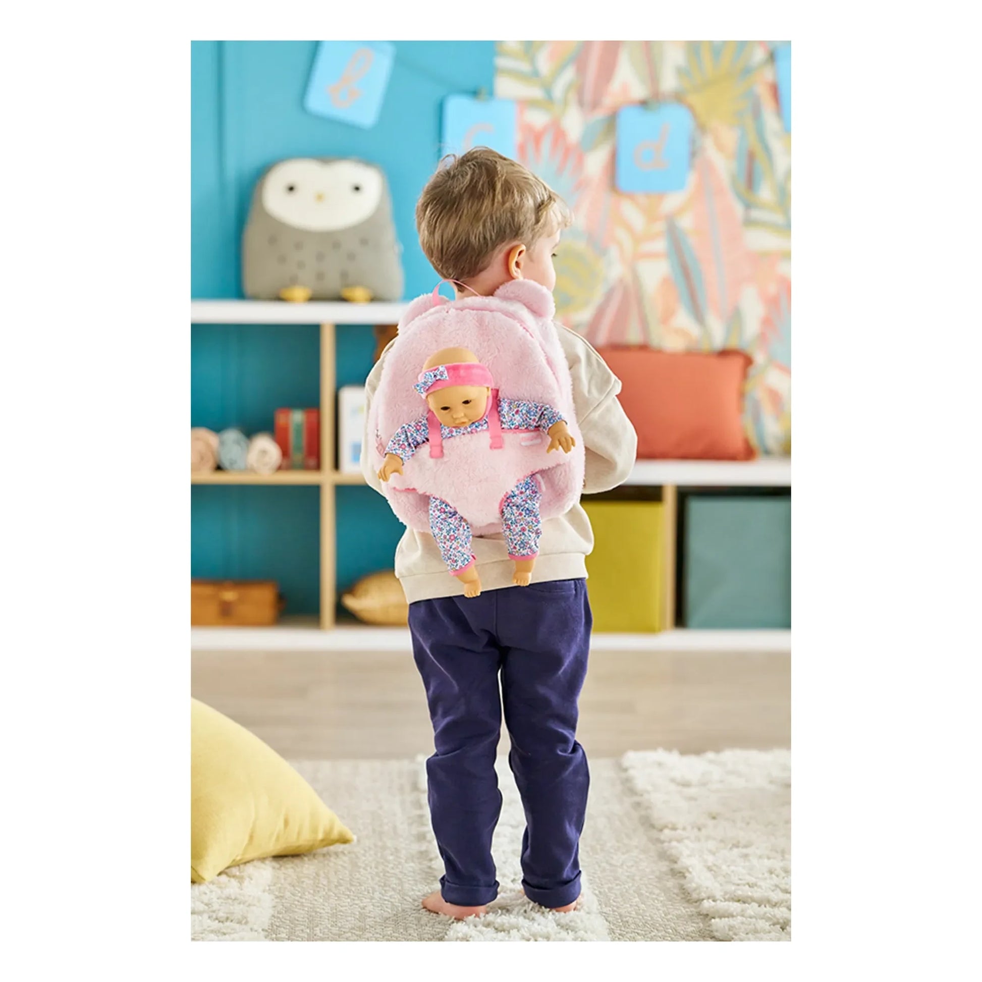 Corolle - Backpack Poupon holder | Pale Pink