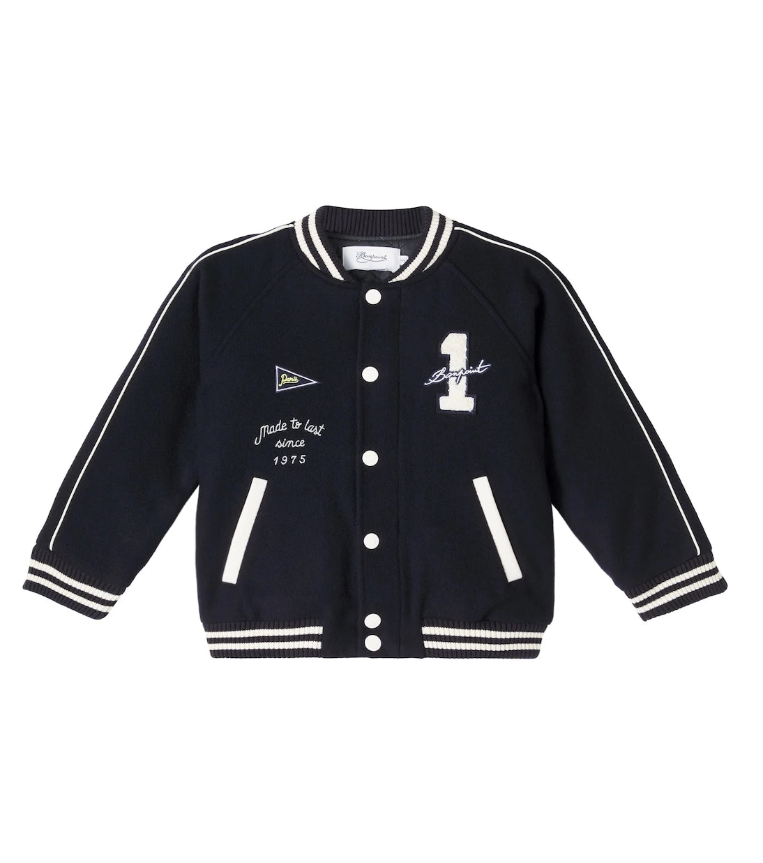 Bonpoint - Josias wool-blend varsity jacket