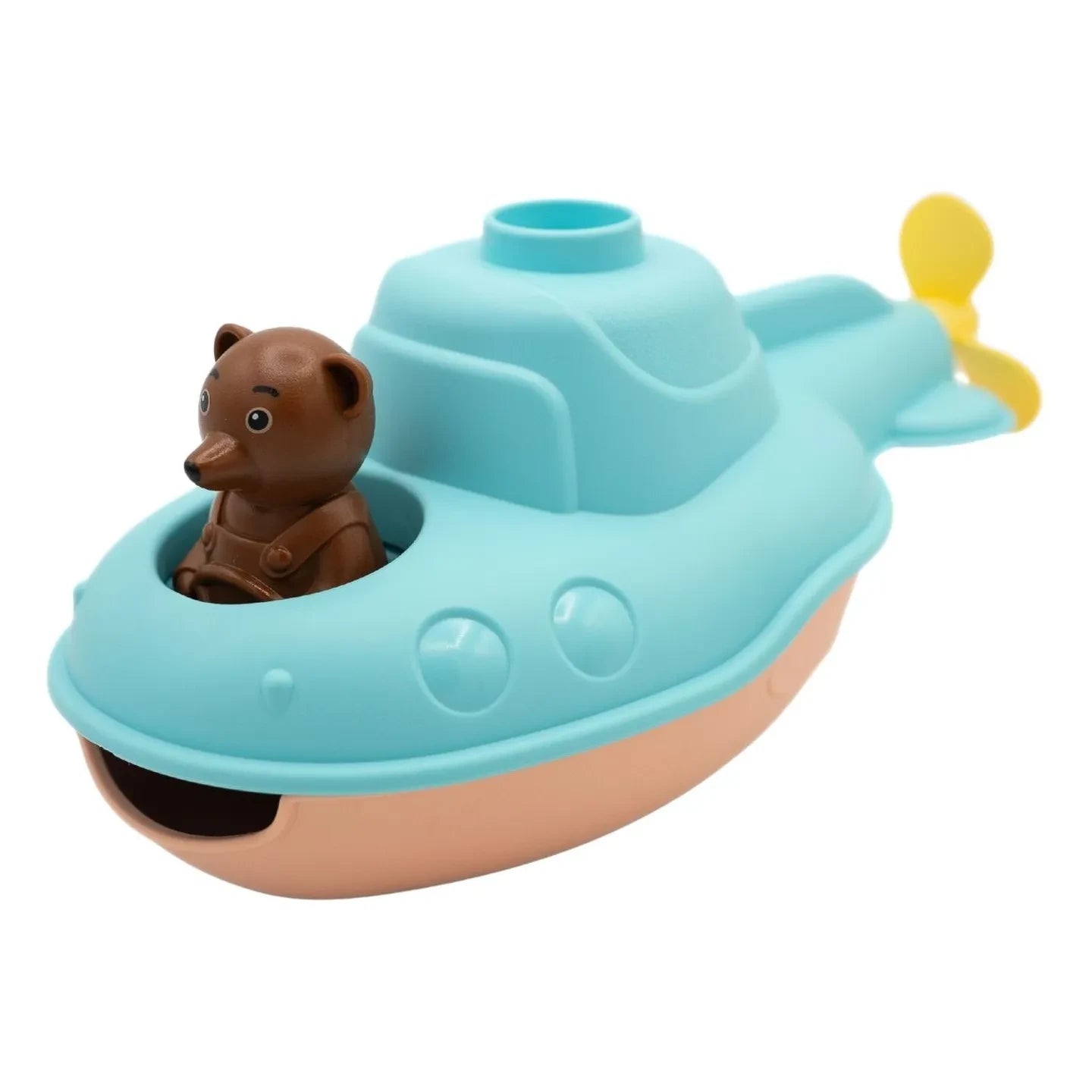 Simple - Bath submarine - Single x Little Brown Bear | Blue