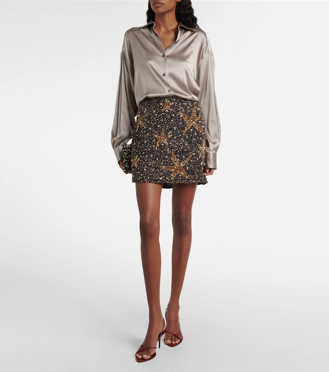 Rixo - Minna sequined miniskirt