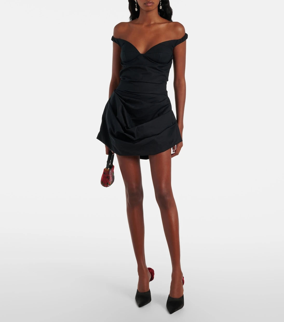 Magda Butrym - Off-shoulder cotton minidress