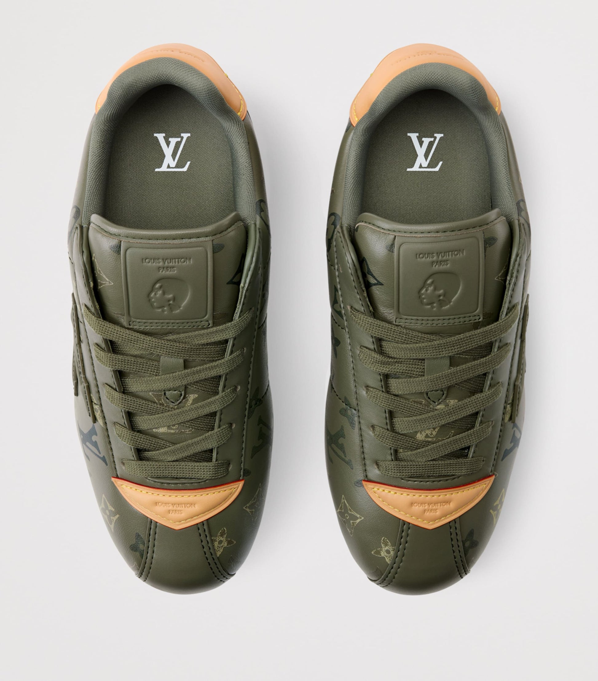 LOUIS VUITTON Leather Buttersoft Sneakers